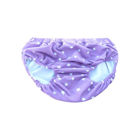 Star Print Reusable Swim Nappy, Purple - Zouf.biz