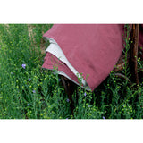 Pure Washed Linen Quilt, Two-Tone Dusty Pink