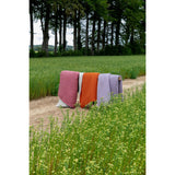 Pure Washed Linen Quilt, Two-Tone Dusty Pink