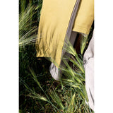 Pure Washed Linen Quilt, Two-Tone Golden Hop