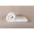 Pure Washed Linen Quilt, Two-Tone Optique White