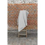 Pure Washed Linen Quilt, Two-Tone Pebble Grey