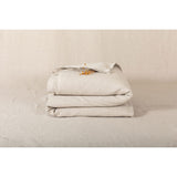 Pure Washed Linen Quilt, Two-Tone Twine