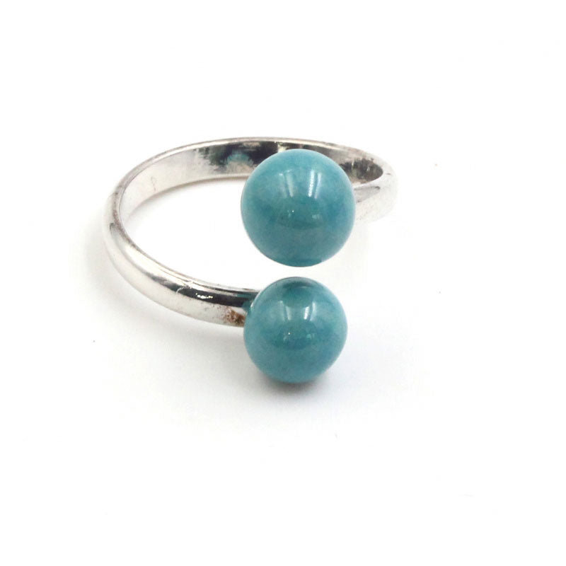 Duo Ring, Turquoise