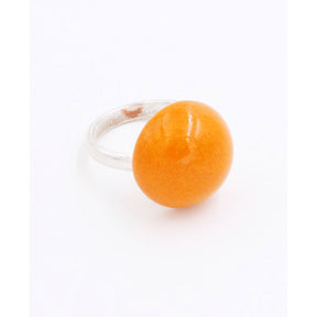 Ludic Urban Ceramic Ring, Orange