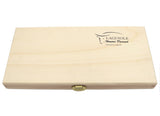 Set of 3 Laguiole Kitchen Knives with Olive Wood Handle