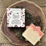 Donkey's Milk Soap with Essential Oils of Orange & Patchouli - 100g