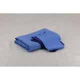 Pure Washed Linen Tablecloth, Blue Flower