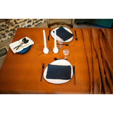 Pure Washed Linen Tablecloth, Caramel