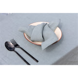 Pure Washed Linen Tablecloth, Celadon Green