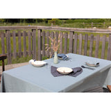 Pure Washed Linen Tablecloth, Celadon Green
