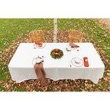 Pure Washed Linen Tablecloth, Chalk White