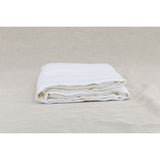 Pure Washed Linen Tablecloth, Chalk White