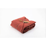 Pure Washed Linen Tablecloth, Fig Red