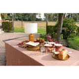 Pure Washed Linen Tablecloth, Hazelnut