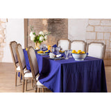 Pure Washed Linen Tablecloth, Indigo