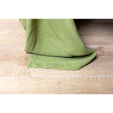 Pure Washed Linen Tablecloth, Olive Green