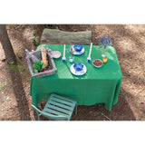 Pure Washed Linen Tablecloth, Pea Green
