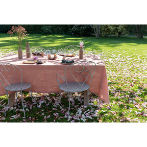 Pure Washed Linen Tablecloth, Terracotta