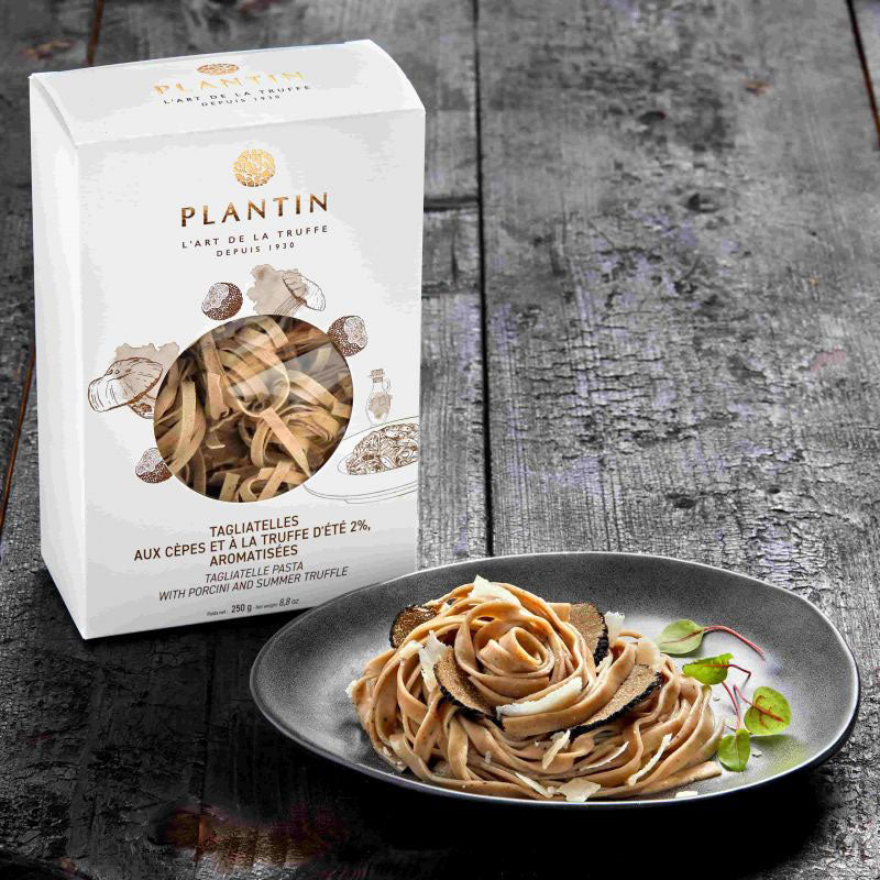 Tagliatelle Pasta with Porcini and Summer Truffle