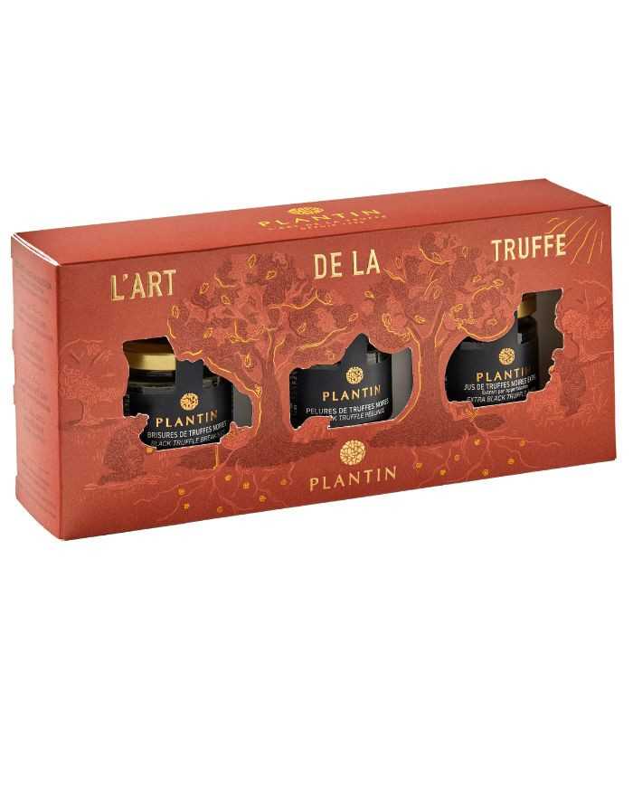 Indulge your taste buds with our Truffle Dinner Trio Gift Set. Crafted with premium ingredients, this exquisite set will delight the senses with its sophisticated blend of flavours. Enjoy luxurious truffle delights, all expertly combined for a truly decadent culinary experience. Come experience gourmet dining at its finest with this exclusive truffle trio