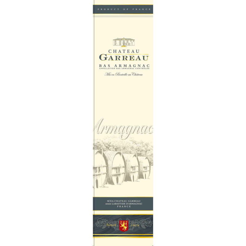 Château Garreau Vintage 1985 Armagnac - Zouf.biz