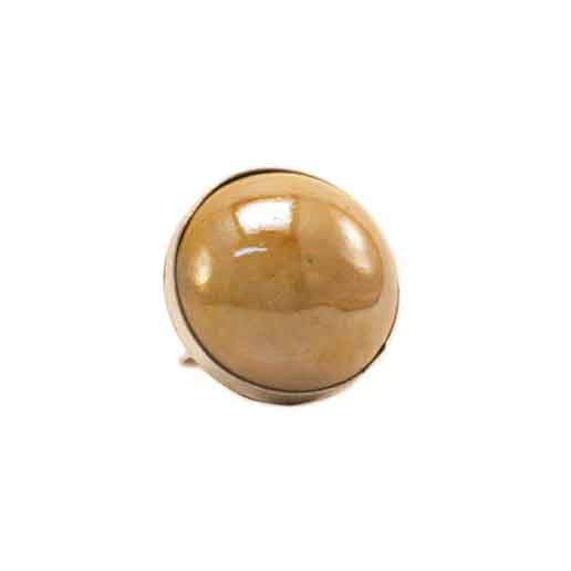 Bulle Cabochon Ring, Gold - Zouf.biz