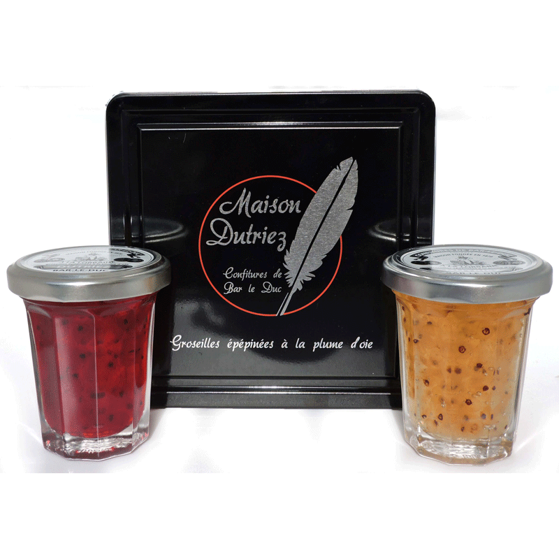 Bar Le Duc White and Red Currant Jams - 100g - Zouf.biz