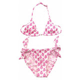 Bandana Shiny Print Bikini, Pink - Zouf.biz