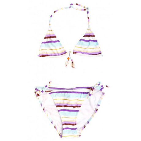 Gold Stripes Bikini, Purple - Zouf.biz