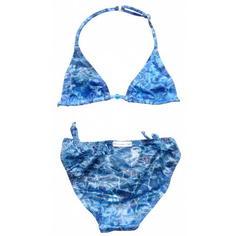 Sea Print Glimmering Bikini, Blue - Zouf.biz