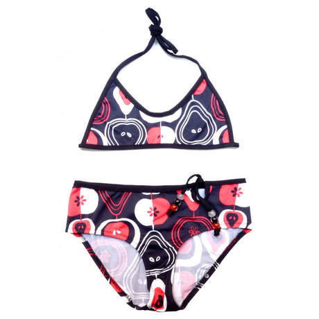 Urban Print Bikini, Black and Red - Zouf.biz