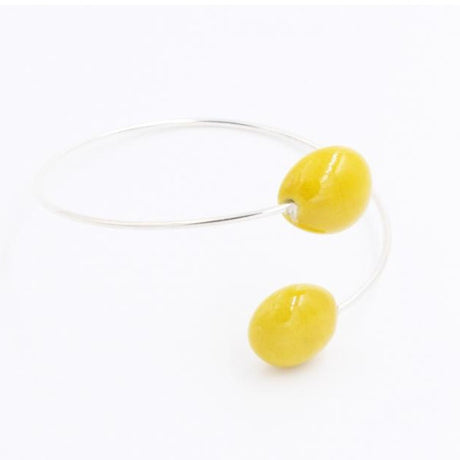 Duo Gouttes d'Eau Ceramic Bracelet, Sun - Zouf.biz