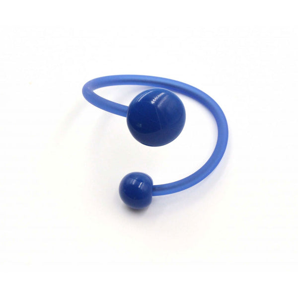 Moon Meteorite PVC Bracelet, Azure - Zouf.biz