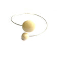 Moon Ceramic Bracelet, Ivory - Zouf.biz