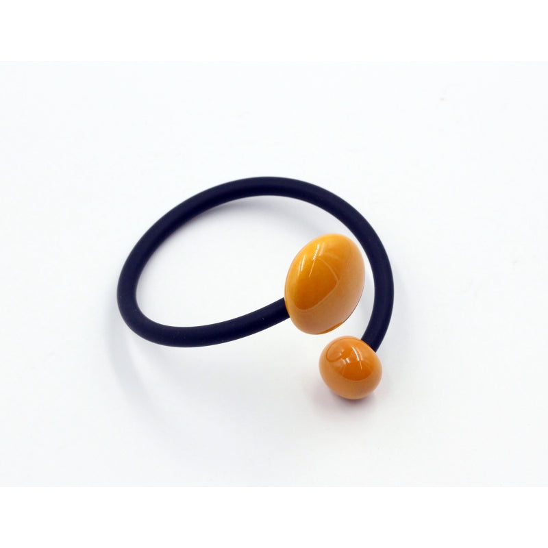 Moon Meteorite PVC Bracelet, Apricot - Zouf.biz