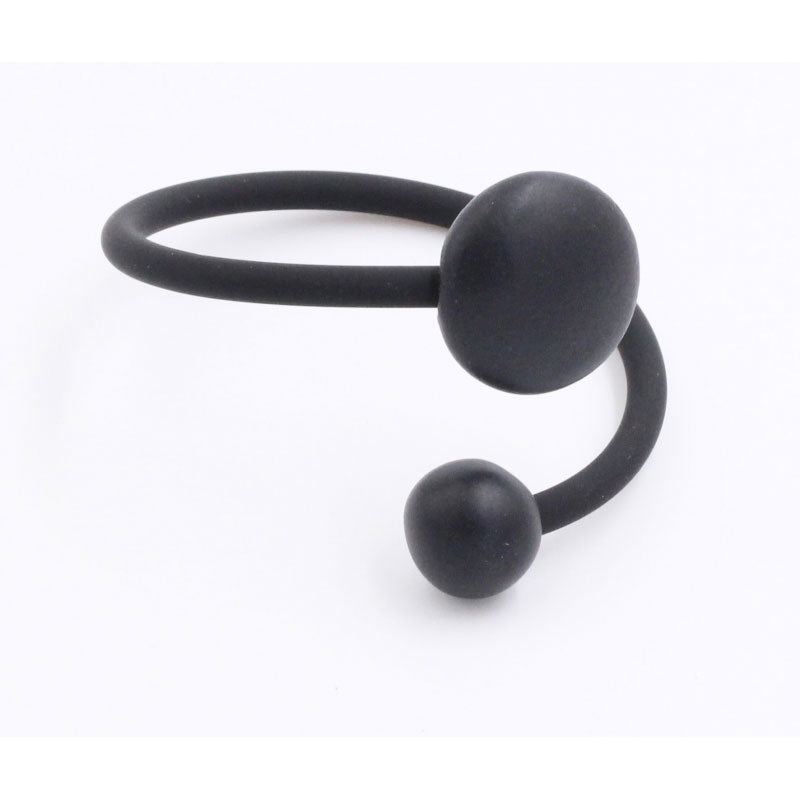 Moon Meteorite PVC Bracelet, Black - Zouf.biz