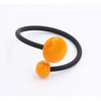 Moon Meteorite PVC Bracelet, Orange - Zouf.biz