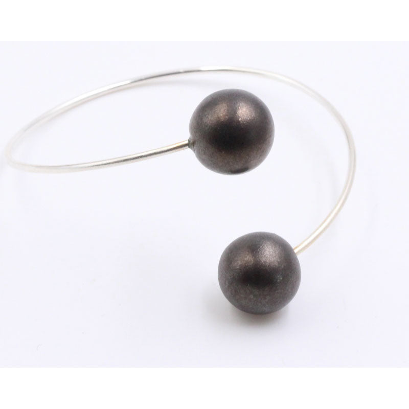 Cast Iron Perles Duo Ceramic Bracelet - Zouf.biz