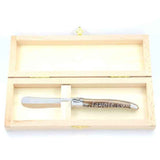 Laguiole Butter Knife Horn Hip, Prestige Collection - Zouf.biz