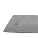 Cap-Ferret Silver 100% Cotton Bath Mat - Zouf.biz