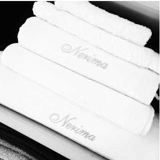 Cap-Ferret White 100% Cotton Bath Towel - Zouf.biz