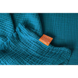 Cotton Gauze Duvet Cover, Duck Egg Blue - Zouf.biz