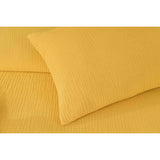 Cotton Gauze Duvet Cover, Turmeric - Zouf.biz