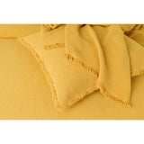 Cotton Gauze Duvet Cover, Turmeric - Zouf.biz