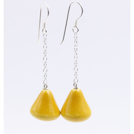 Conic Drop Earrings, Sun - Zouf.biz