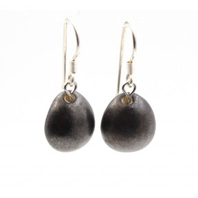 Gouttes d'Eau Urban Drop Earrings, Cast Iron - Zouf.biz