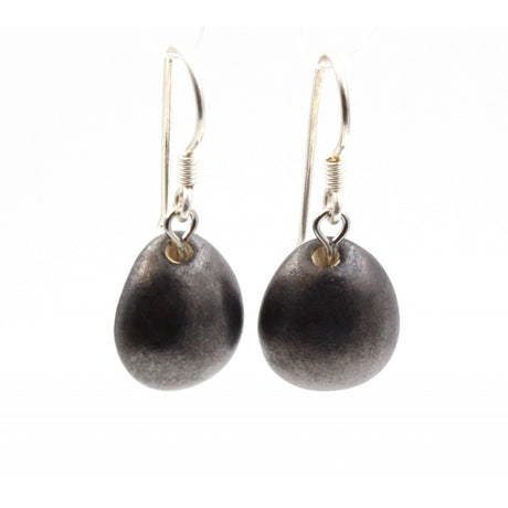 Gouttes d'Eau Urban Drop Earrings, Cast Iron - Zouf.biz