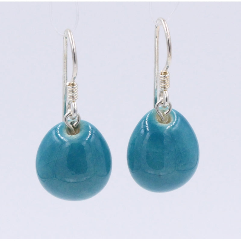 Gouttes d'Eau Urban Drop Earrings, Turquoise - Zouf.biz