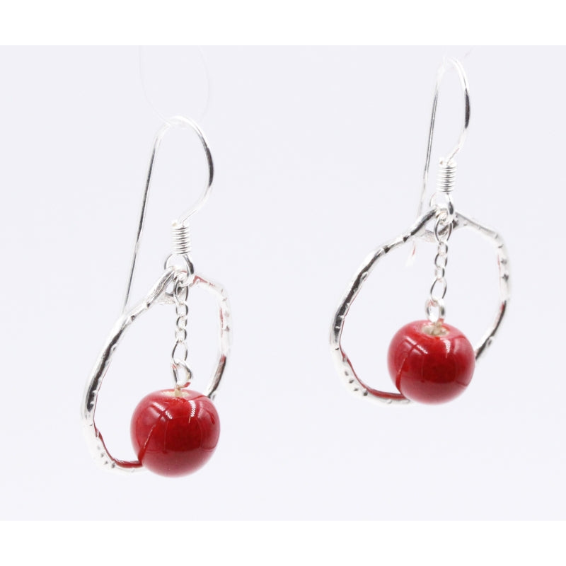 Gypsies Drop Earrings, Cherry - Zouf.biz